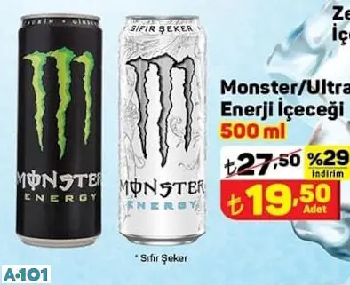 MONSTER ULTRA ENERJİ İÇECEĞİ MONSTER ULTRA ENERJİ İÇECEĞİ